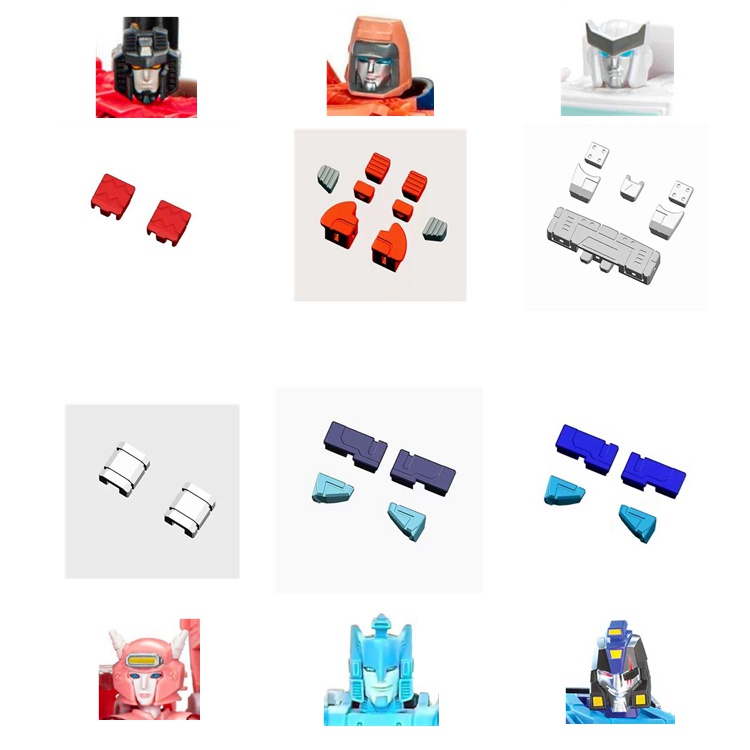 Shockwave Lab Resin Filler Upgrade Kit For WFC/SS/Legacy/Kingdom/Titans Return/Power