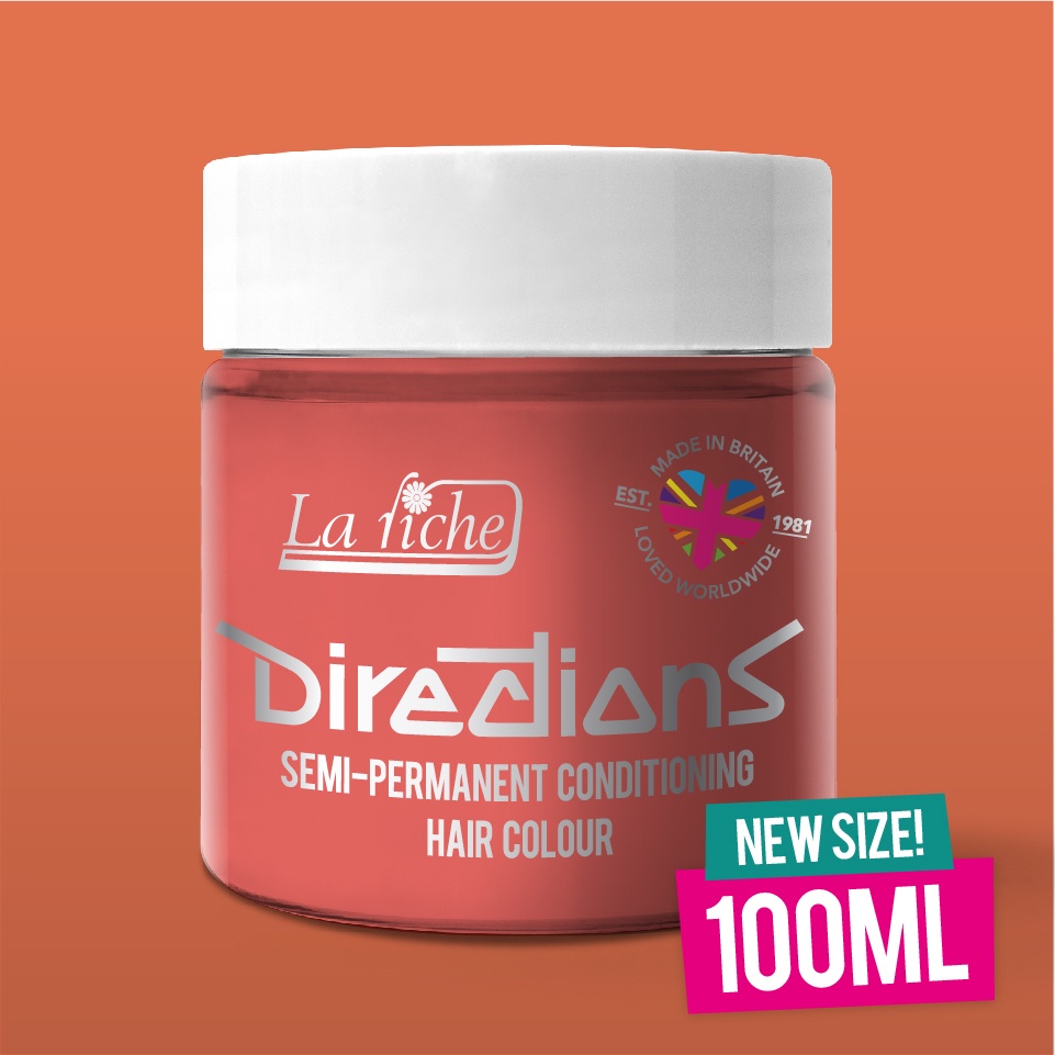 La Riche Directions Peach Hair Dye Vegan Semi Permanent Hair Colour Shopee Malaysia