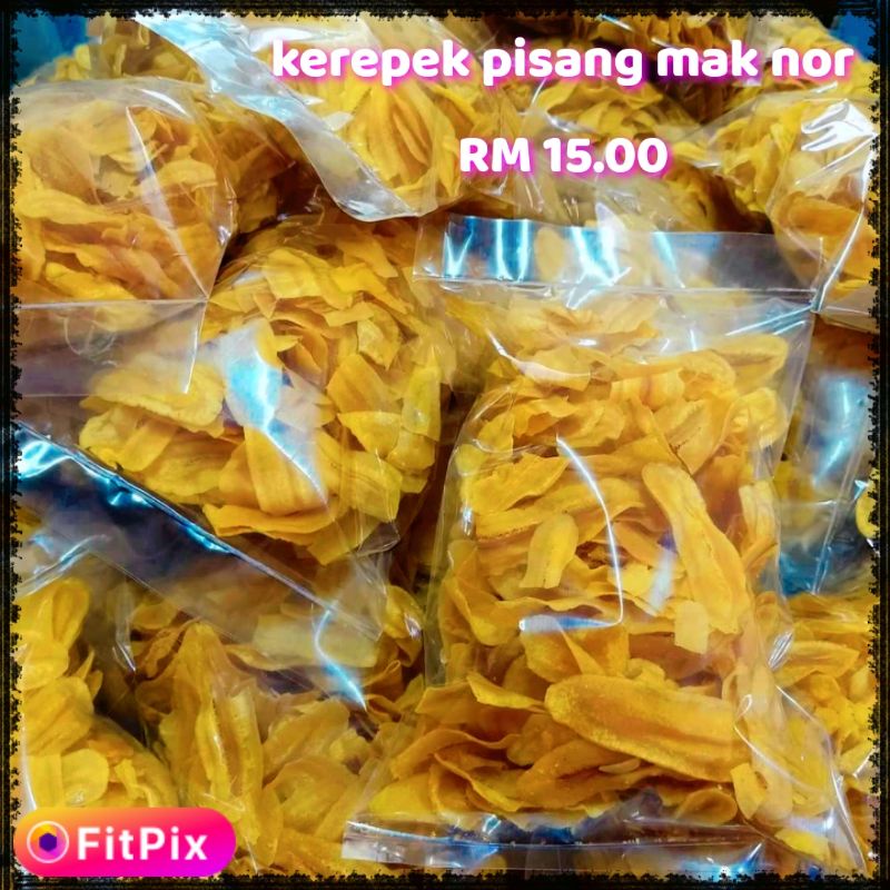 Kerepek Pisang Nangka Homemade Shopee Malaysia 1525