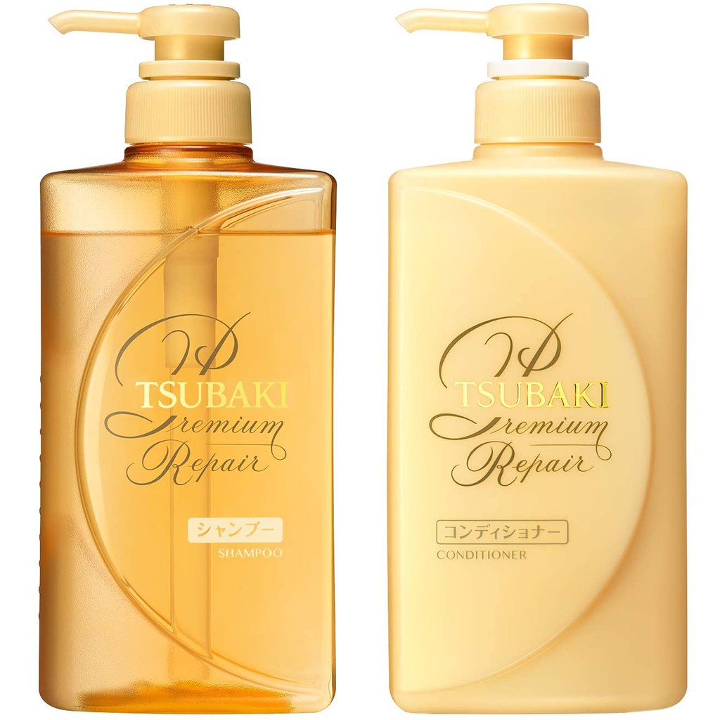 TSUBAKI Premium Repair Shampoo/Conditioner 490ml Shopee Malaysia