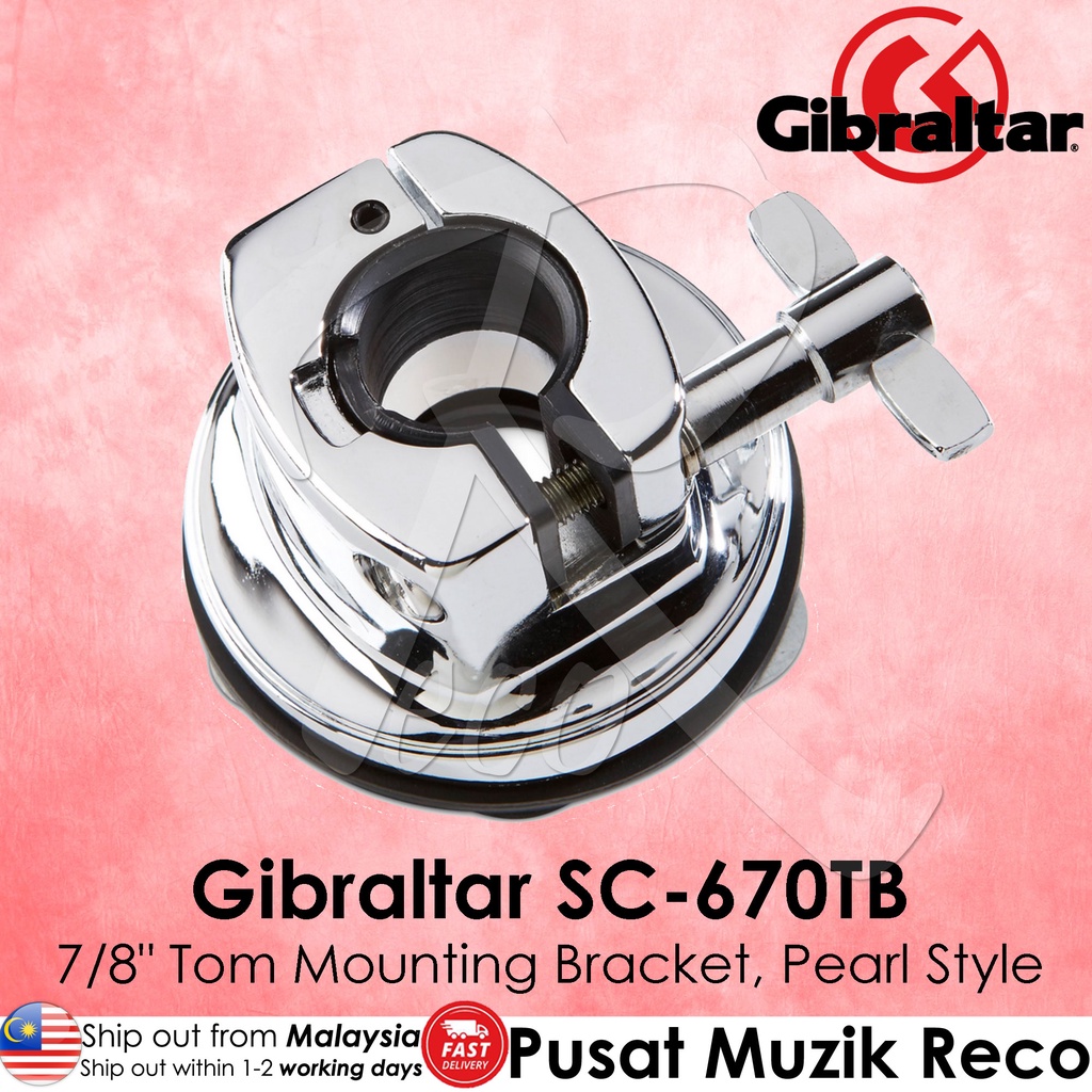 Gibraltar SC670TB Tom Mount Bracket Pearl Style Tom Mounting Bracket