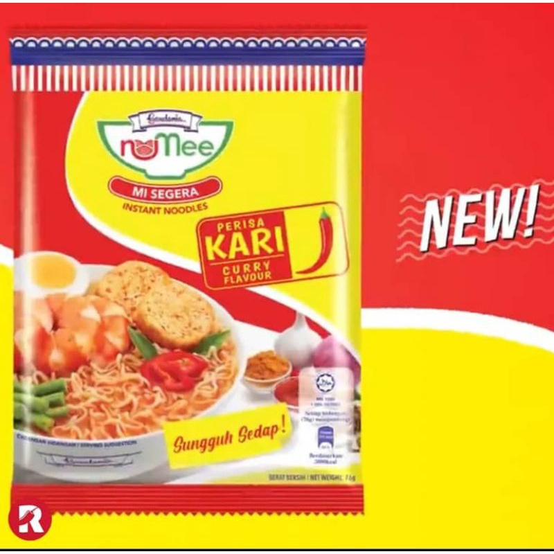 Gardenia Numee Instant Noodle Mee / Mi Segera Curry Chicken Kari Ayam