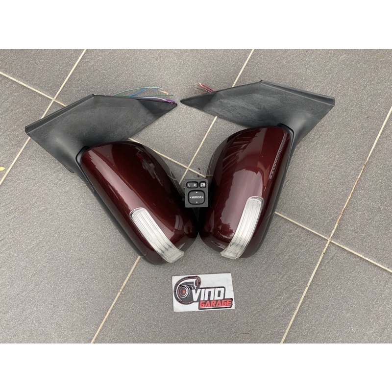 Side Mirror Autoflip Passo Racy 08 For Perodua Myvi Shopee Malaysia