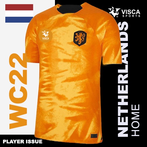 [ World Cup Jersey ] Netherlands Home Player Issue Jersey / Player