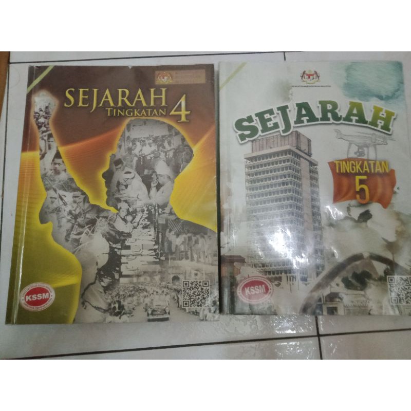 PRELOVED BUKU TEKSSEJARAH TINGKATAN 4 TINGKATAN 5 KSSM | Shopee Malaysia