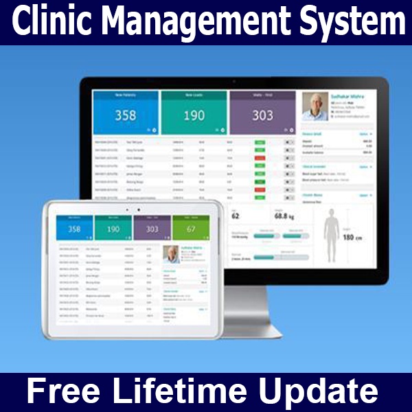 Clinic Management System Software - Support All Device - Lifetime Free Update