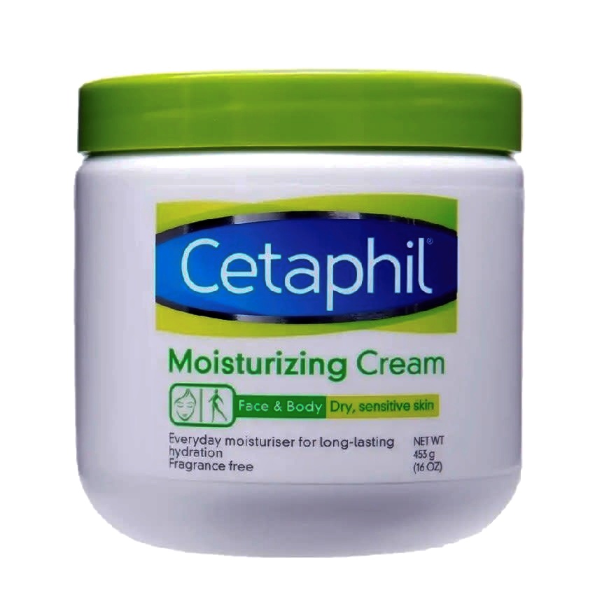 (453G) CETAPHIL MOISTURIZING CREAM JAR (FOR FACE & BODY) (DRY, SENSITIVE SKIN) (MILD, GENTLE