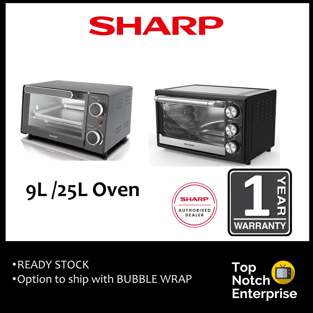 SHARP Electric Oven(25L) / Toaster Oven (9L)