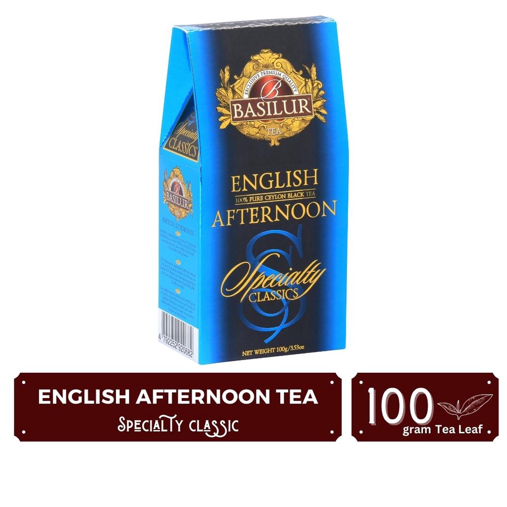 Basilur English Afternoon Tea Leaf (100g) Shopee Malaysia