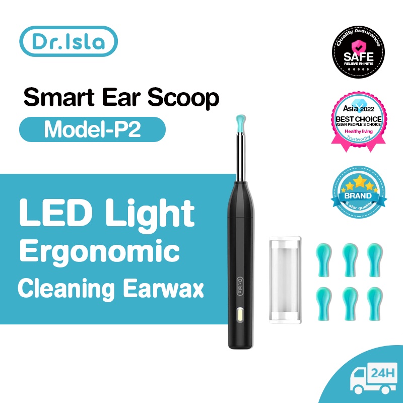 Dr.Isla P2 Intelligent visualization HD Ear Scoop Ear Cleaner Tool Ear