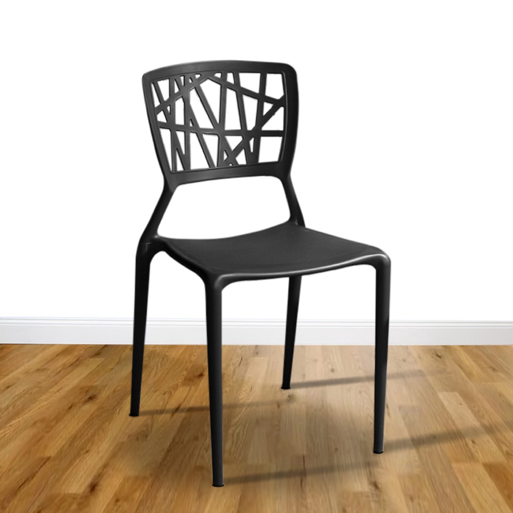 FINSSO: 3V Modern Stackable Dining Plastic Chair / Office Chair / Furniture / Kerusi