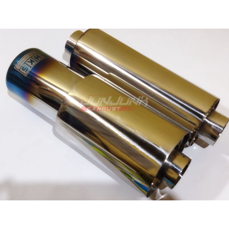 Racing Exhaust Car racing Exhaust muffler And resonator Package