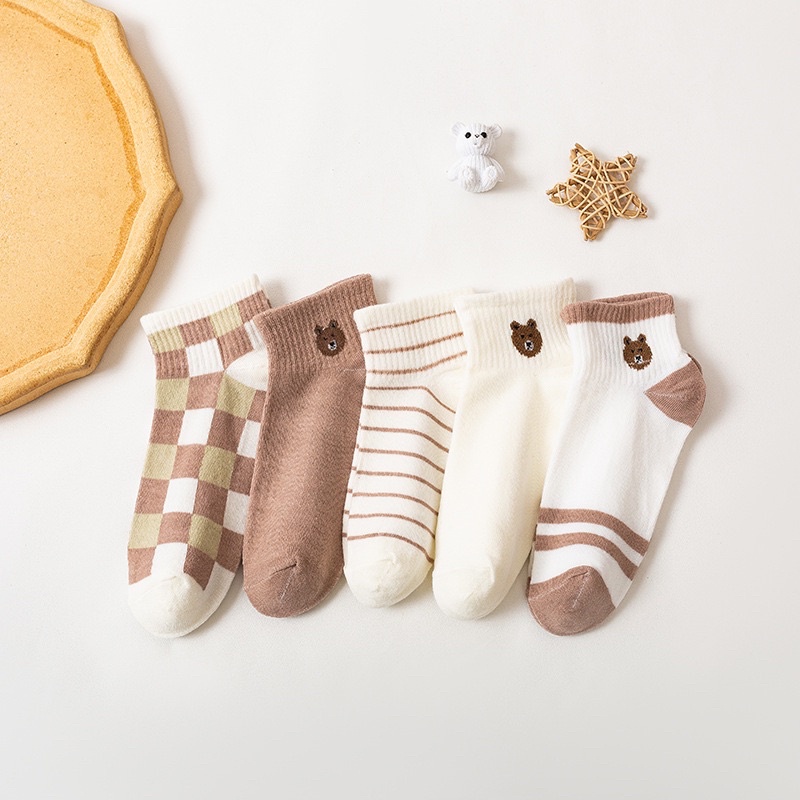 Cute Korea Socks (Ankle) | Shopee Malaysia