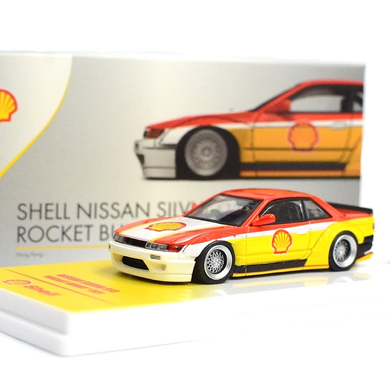 (NOT SEALED FOC PROTECTOR) INNO MODELS INNO64 1/64 NISSAN SILVIA S13 V2 PANDEM ROCKET BUNNY SHELL