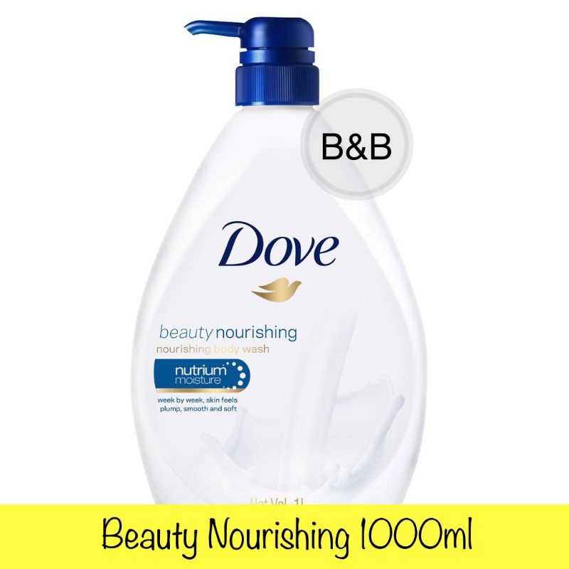 Dove Shower Gel / Body Wash Beauty Nourishing / Cecair Mandian 1000ml