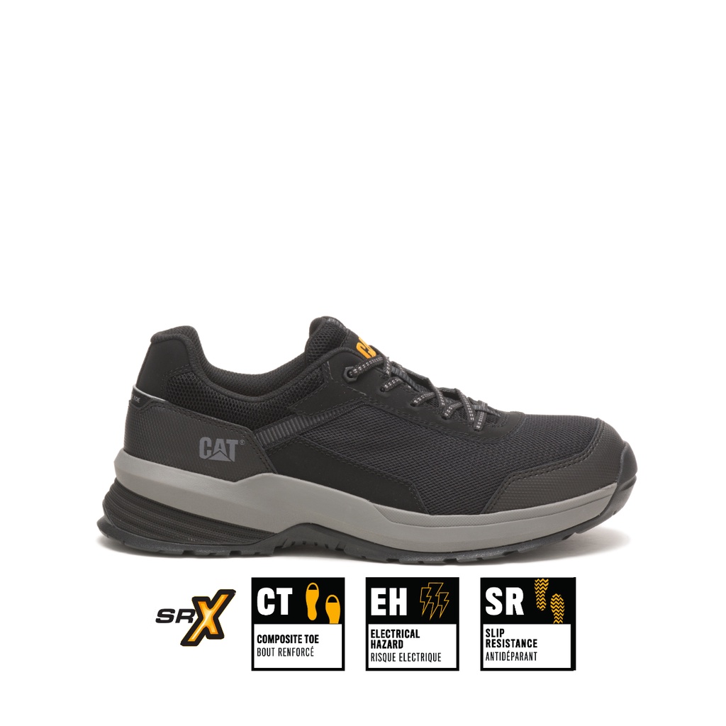 Caterpillar Men's Streamline 2.0 Mesh Composite Toe Work Shoe ASTM