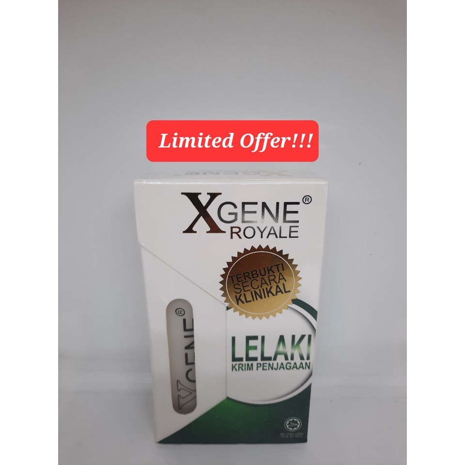 XGene Royale Mens Care Cream ORIGINAL | Shopee Malaysia