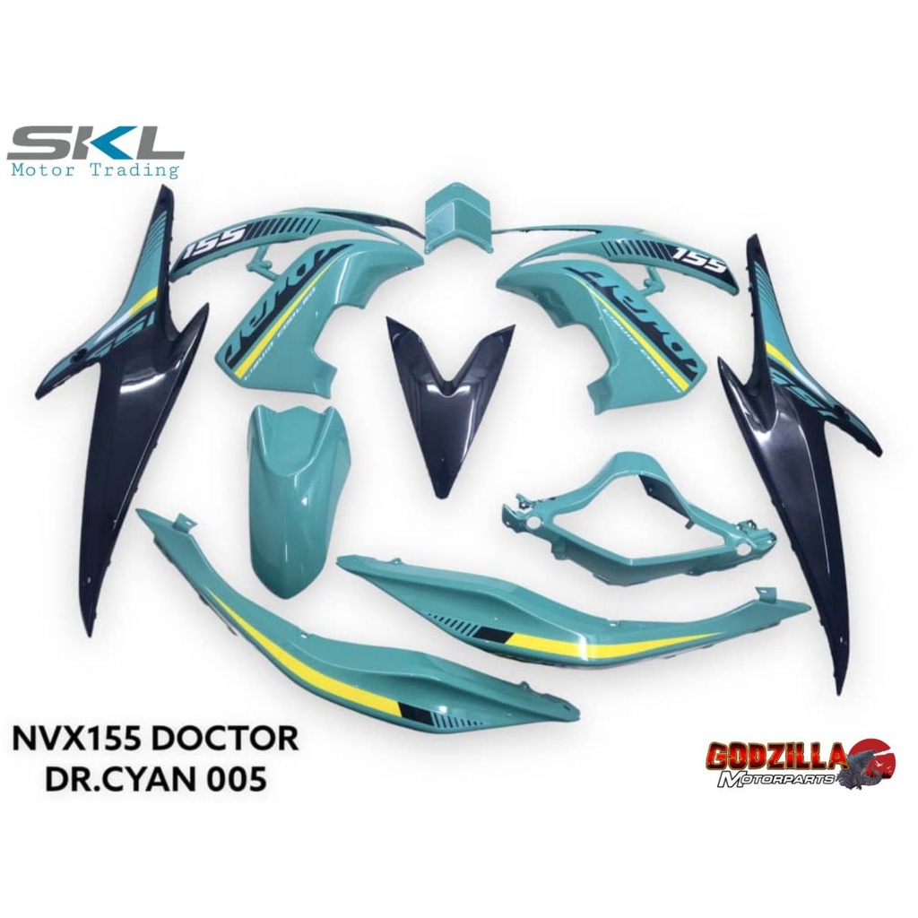 Coverset Nvx V Yamaha Aerox Nvx Shopee Malaysia