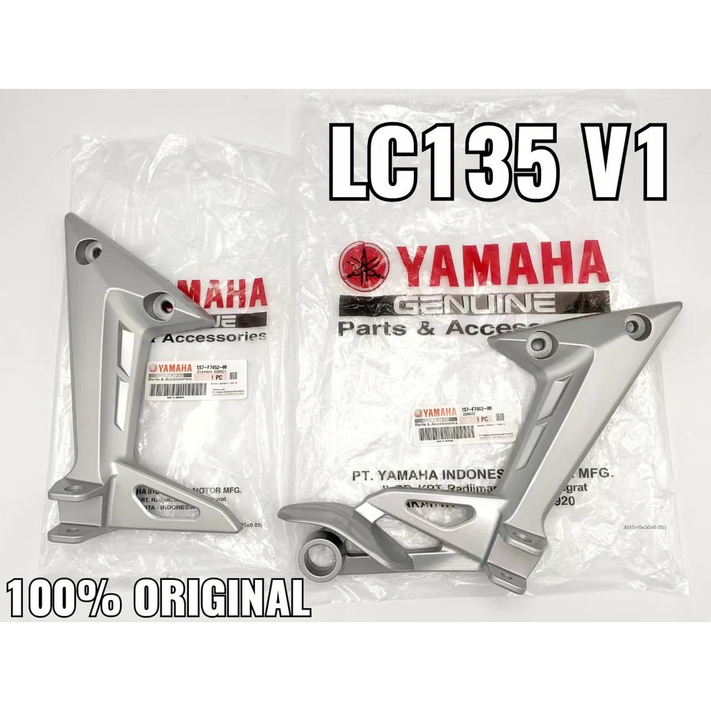 YAMAHA ORIGINAL REAR FOOTREST LC135 V1 Shopee Malaysia