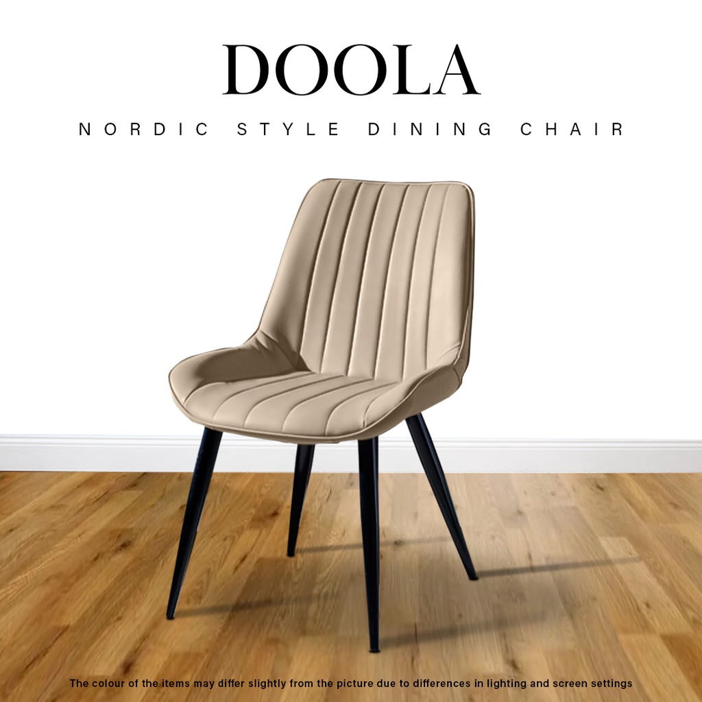 FINSSO : DOOLA NORDIC STYLE DINING CHAIR