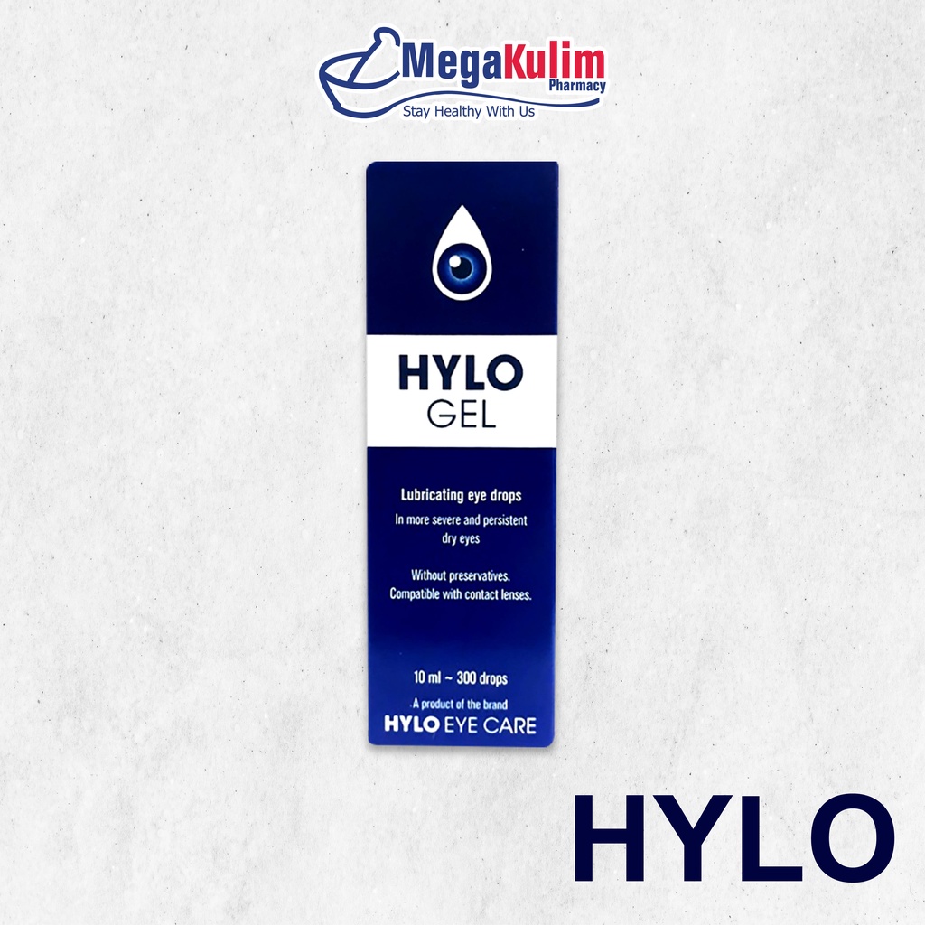 Hylo Gel Lubricant Eye Drop 10mL Shopee Malaysia