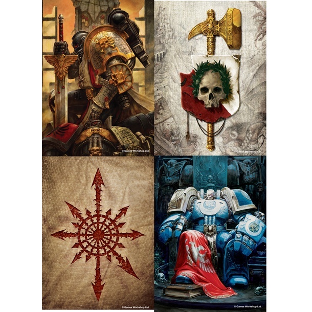 Fantasy Flight Vintage limited edition Warhammer art sleeves