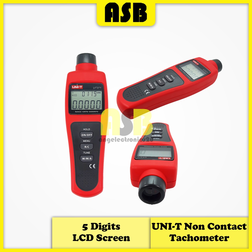 (1pc) UniT UT 371 Non Contact Tachometer / Takometer ( 362002086