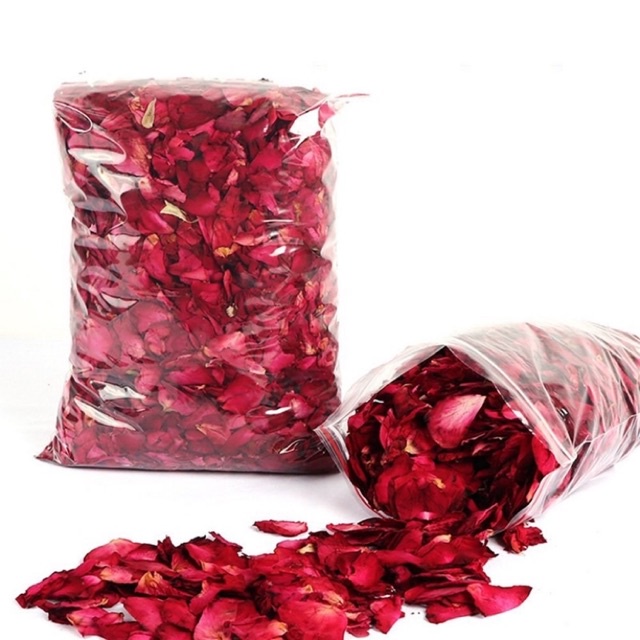 100% Natural Dried Rose Petals for Bubble Bath | Decoration | 10g & 30g ...