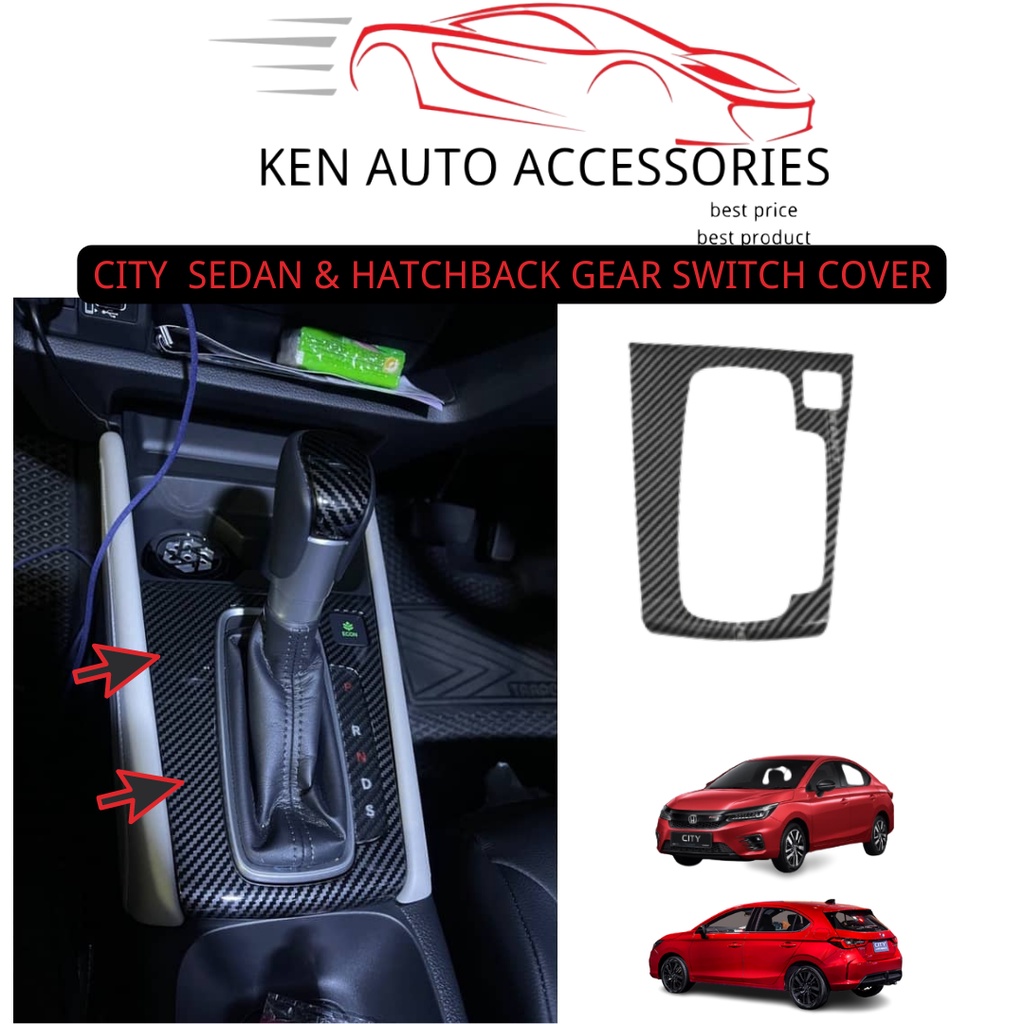 HONDA CITY GN2 (20202022) & HATCHBACK GEAR SWITCH PANEL COVER CARBON