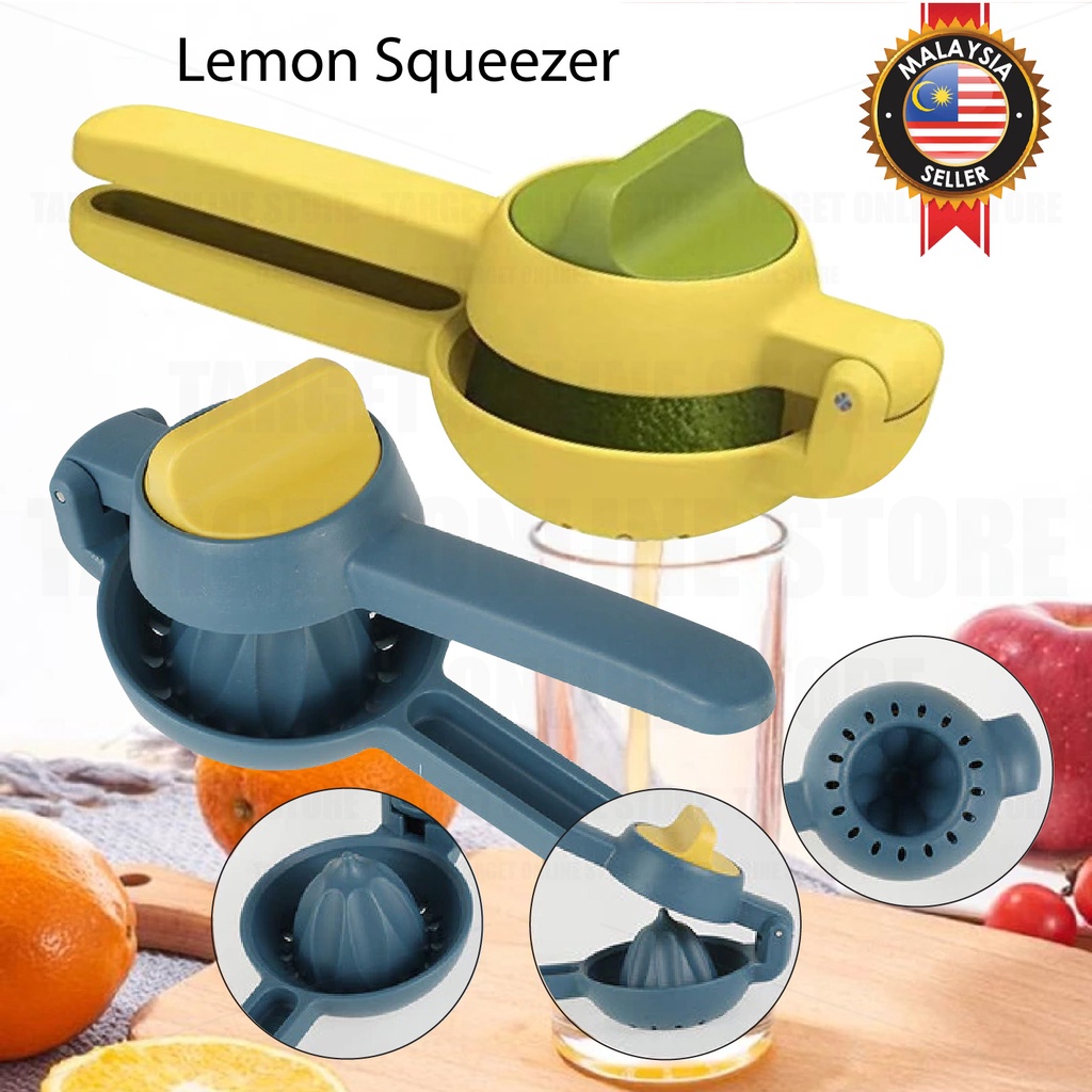 Manual Lemon Squeezer Dual-Action Citrus Press Lime Juicer Fruits Juice Extractor / Pemerah Jus