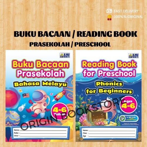 [OG] BUKU BACAAN PRASEKOLAH BAHASA MELAYU 4-6 TAHUN / READING BOOK FOR ...