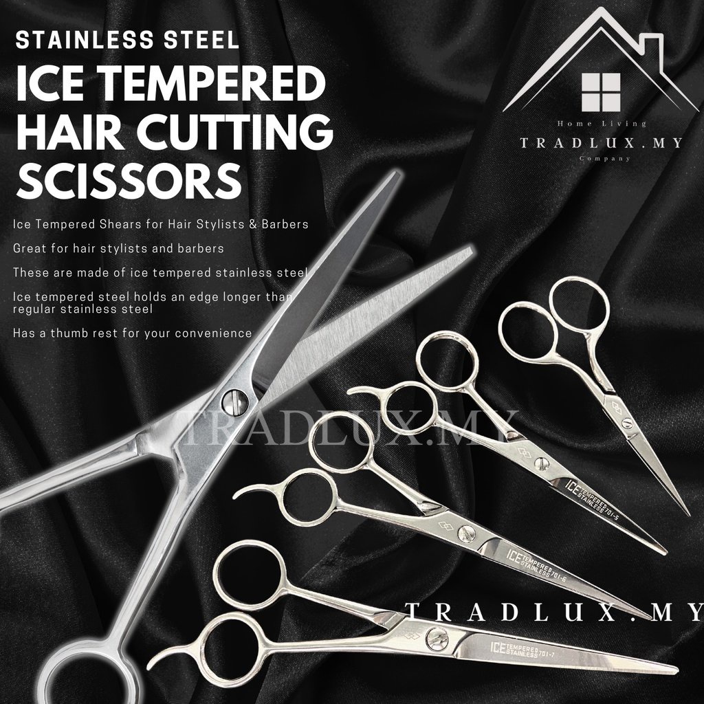 Tradlux Hair Cut scissors &Thinning Scissor baber scissors Stainless steel barber Scissors 理发剪刀