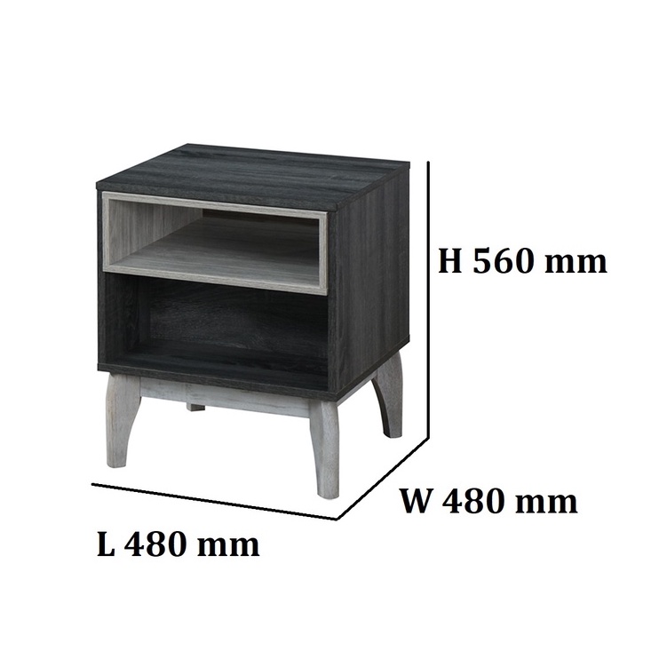 WONDERFUL Furniture End Table Side Table Side Table for Living Room Bed side Table Lamp Table Bedside Table Black Color