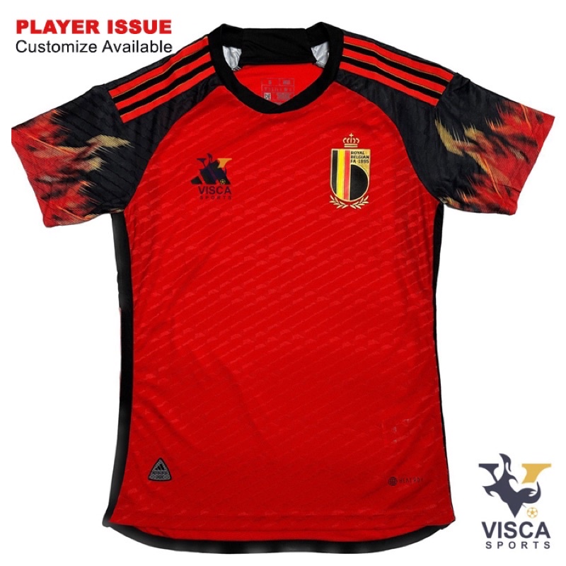 : adidas Beligium Home Men's Soccer Jersey World Cup 2022 :  Clothing, Shoes & Jewelry