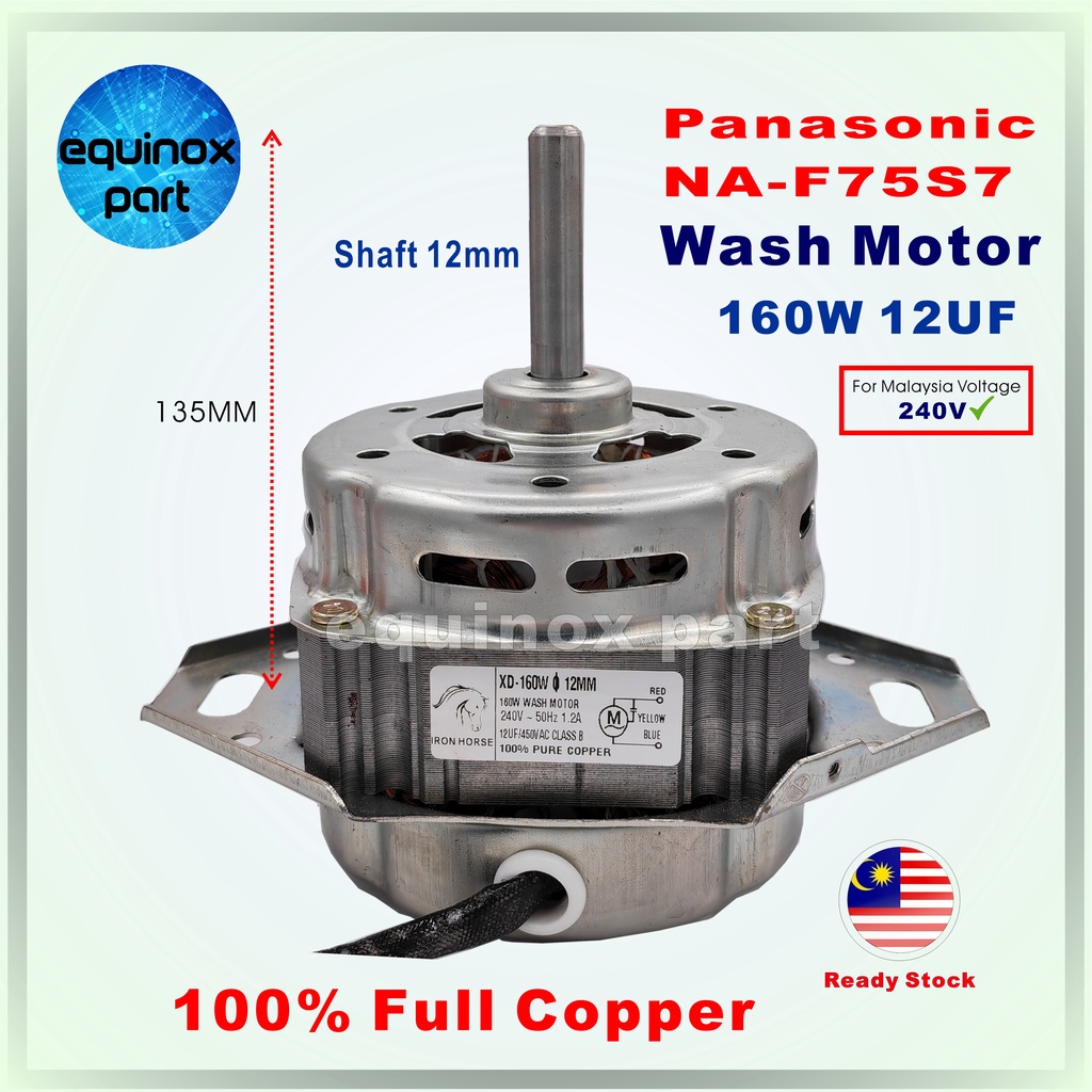 NA-F75S7 Panasonic Washing Machine 160W 12UF Wash Motor(Auto)