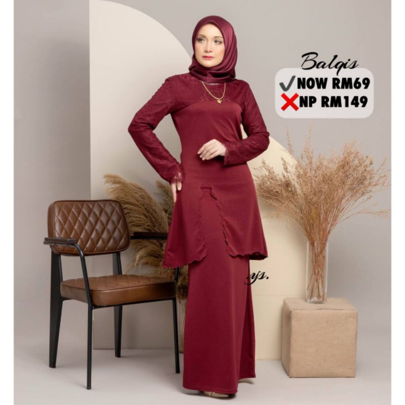 BALQIS KURUNG BRIDESMAID NIKAH | Shopee Malaysia