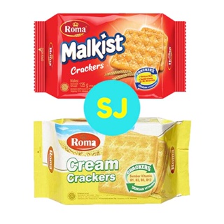 Roma Cream Crackers 120g / Roma Malkist Crackers 135g | Shopee Malaysia