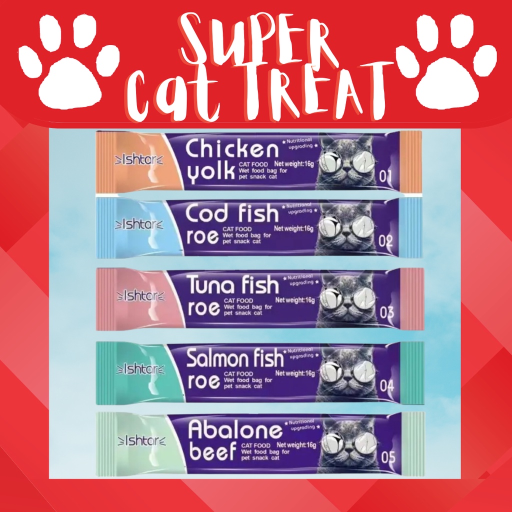 Cat Stick & Cat Treat Ishtar High Vitamin Premium All Flavour [Fresh