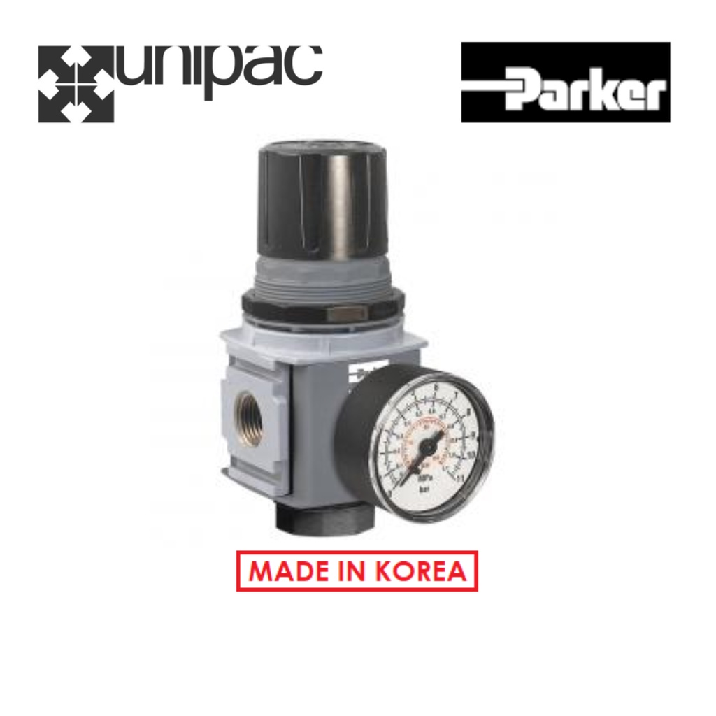 Compact Regulator Parker Global Air Regulator P32RA , Thread 1/4
