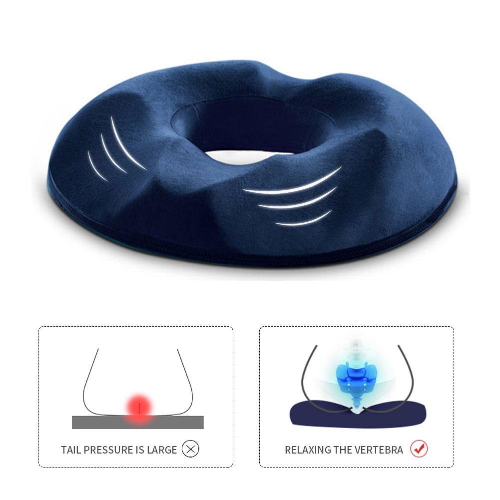 Donut Pillow Hemorrhoid Seat Cushion Tailbone Coccyx Orthopedic Medical ...