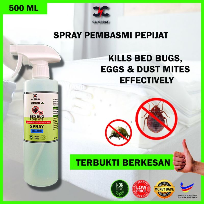 CC bed bug and dust mites spray 500ml Shopee Malaysia