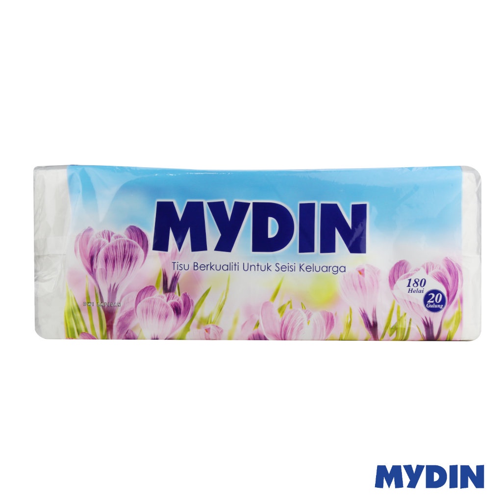 Mydin Value Bathroom Tissue (180 Sheets x 20 Rolls)