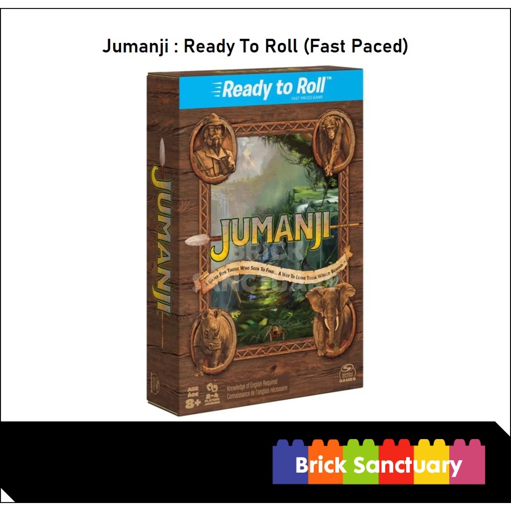 Jumanji Ready To Roll By SpinMaster Games Shopee Malaysia