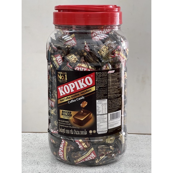 (3.5g x 300pcs) Kopiko Coffee Candy Jar Bottle GulaGula Sweets Shopee Malaysia