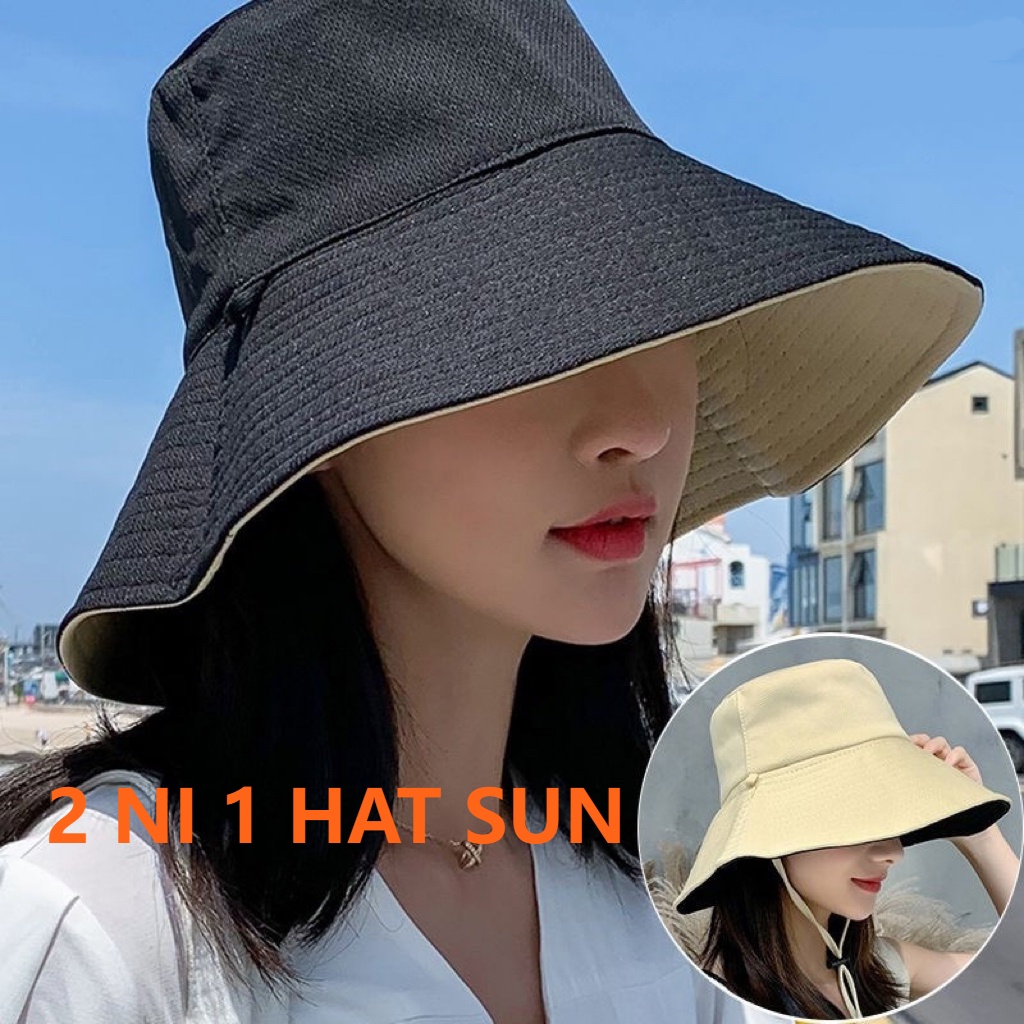 GLGHMH Unisex Reversible Bucket Hat With String, Double-Side Cotton Trendy Summer Fisherman Hat, Travel Sun Fisherman Bucket Hats For Women Men Boy Girl (Mushrooms-Fluorescent) - Mushroom Coffee UK