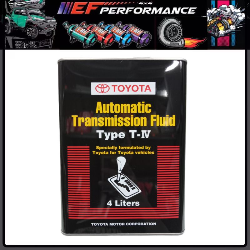100 ORIGINAL TOYOTA TYPEIV AUTO TRANSMISSION OIL ATF FLUID 4L