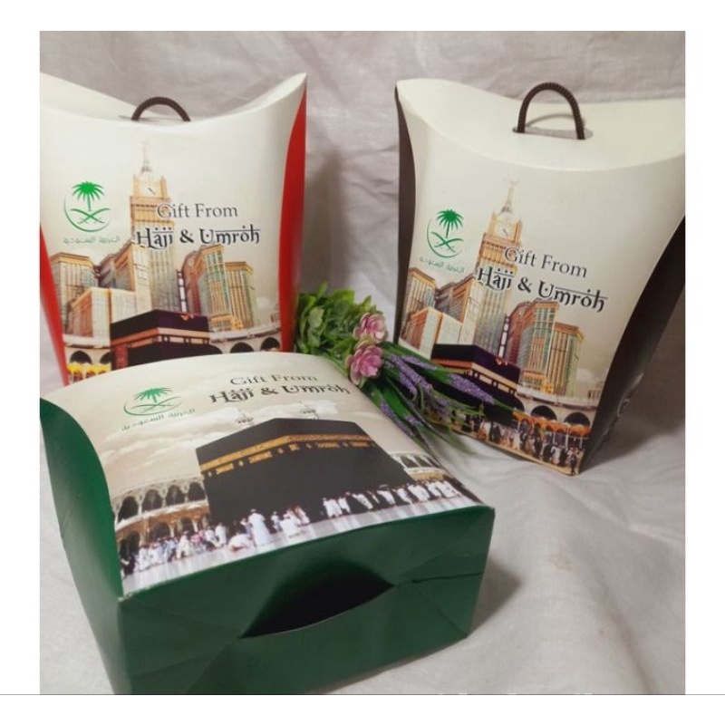 Paper bag Package By Hajj And Umrah/souvenir Package Box