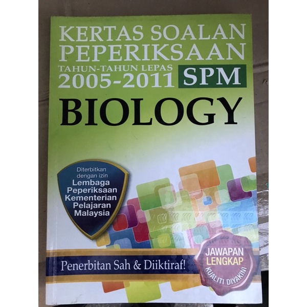 Biology Kertas Soalan Peperiksaan Tahun-tahun 2005-2011 Spm Education 