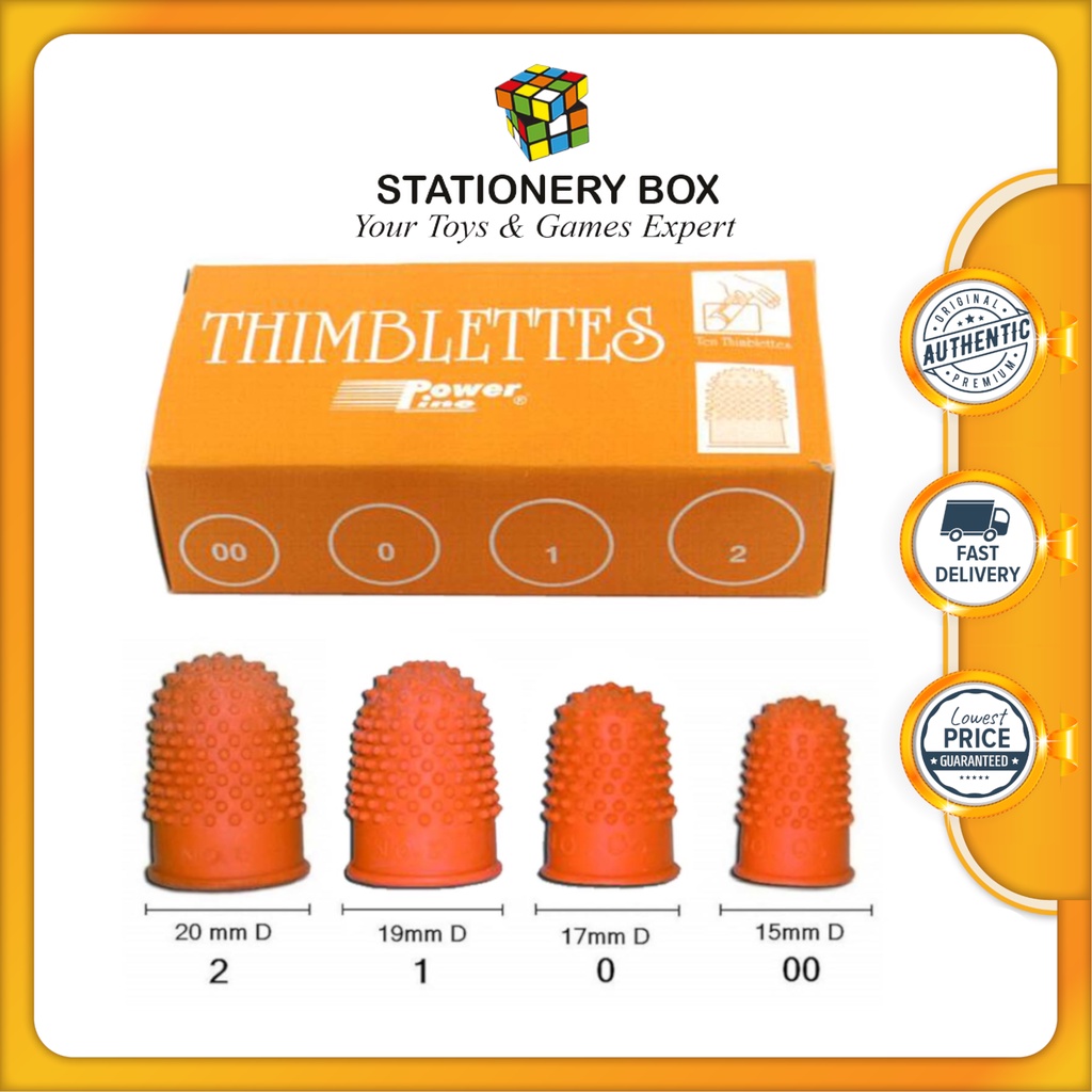 Orange Rubber Thimblette Latex Finger Cone Finger Guard Finger Protect Finger Cot Finger