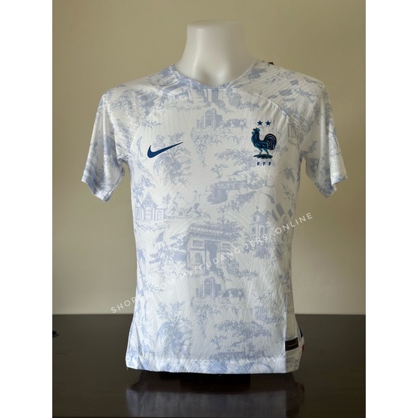 Ready Stock France Away World Cup Kit Player Issue Slimfit